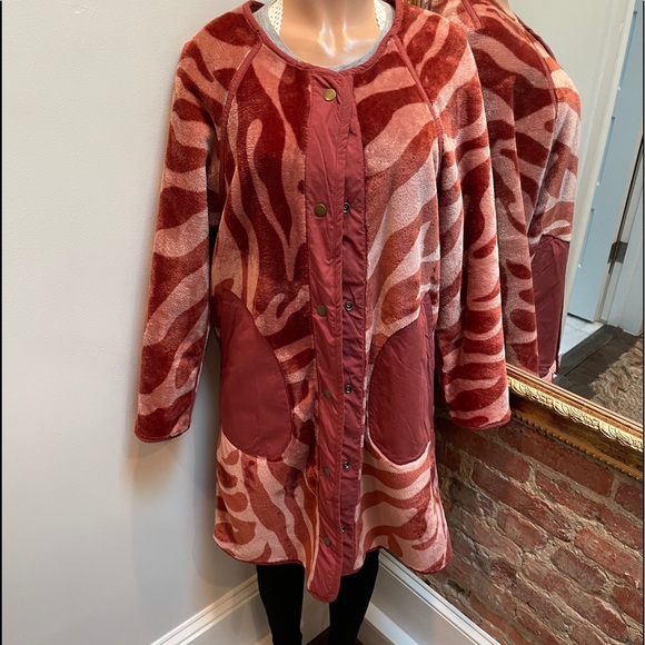 ANTHROPOLOGIE| reversible coat | m - Picture 12 of 16